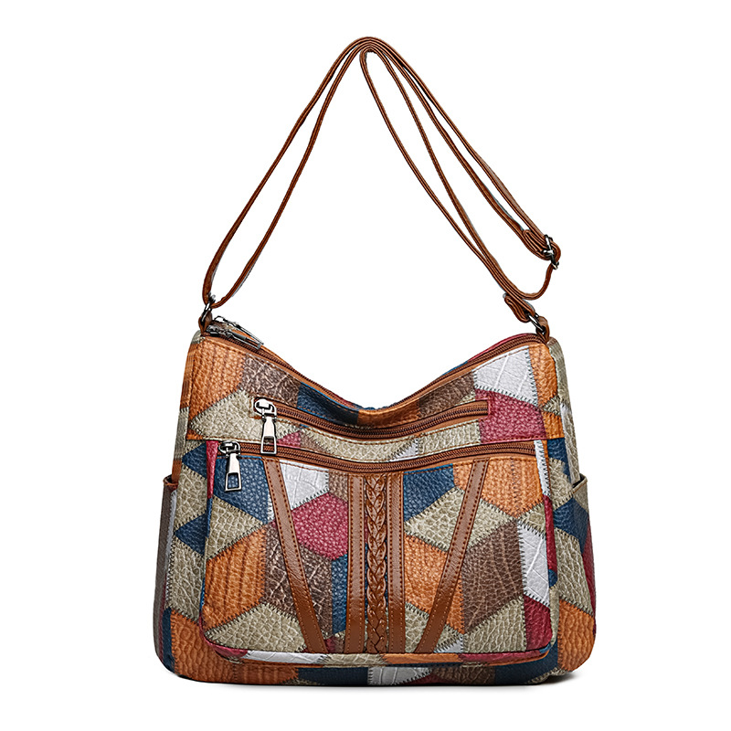 Sac Bandoulière Vintage Élégant Femme