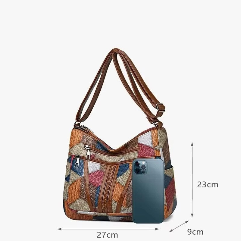 Sac Bandoulière Vintage Élégant Femme