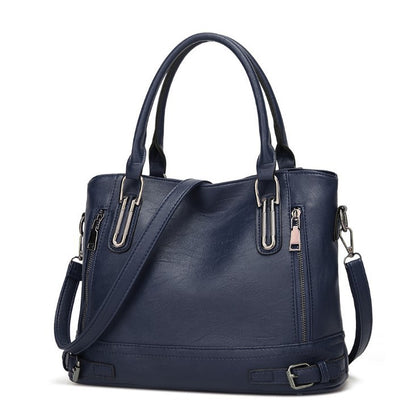 Sac Bandoulière Femme Grande Capacité en Cuir Végan