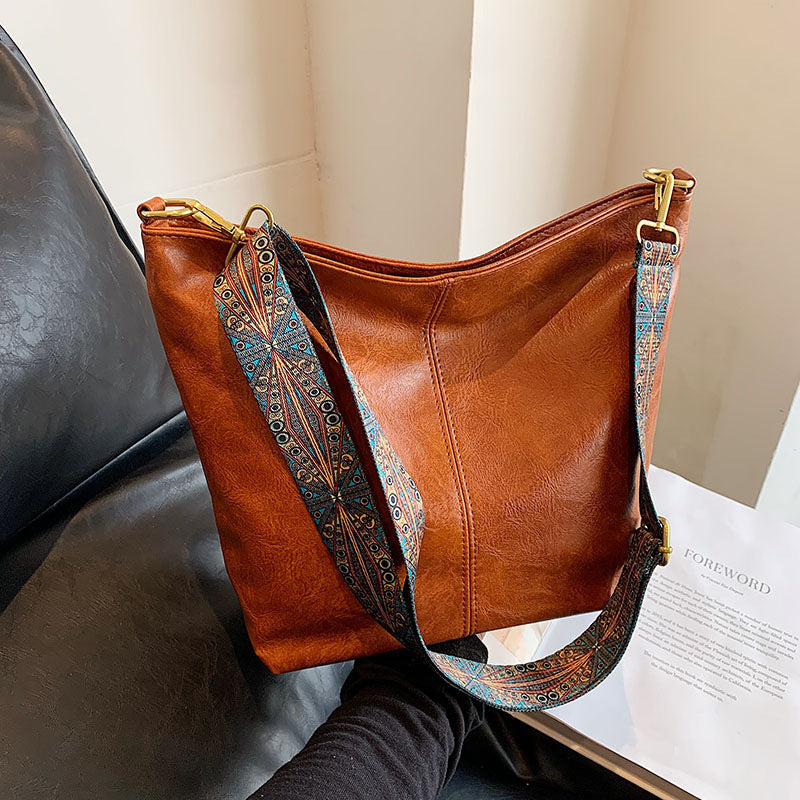 Sac Bandoulière Chic en Cuir Vegan